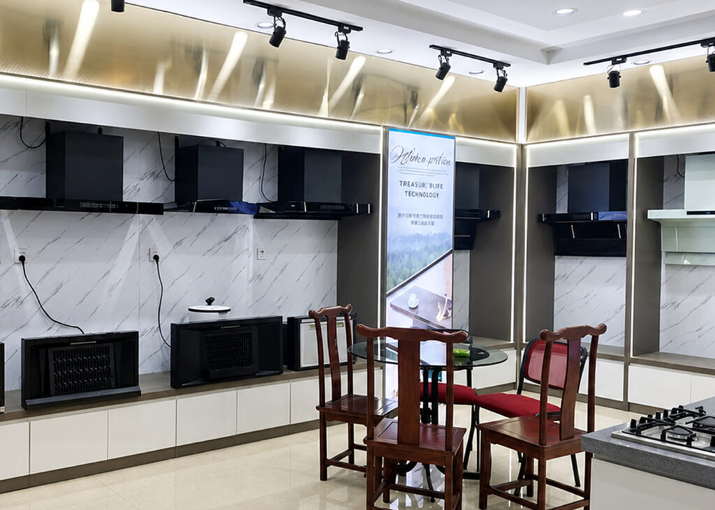 Kitchen appliance showroom